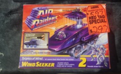 Vintage 1987 Hasbro Air Raiders Tyrants of Wind Wind Seeker Vehicle